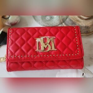 Badgley Miscka Chain red strap crossbody. NWT
